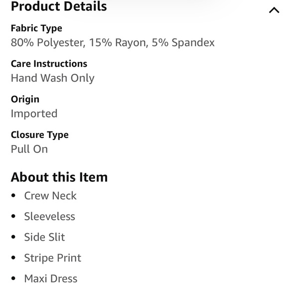 Max Studio Small Maxi Dress Black/White - Picture 6 of 7